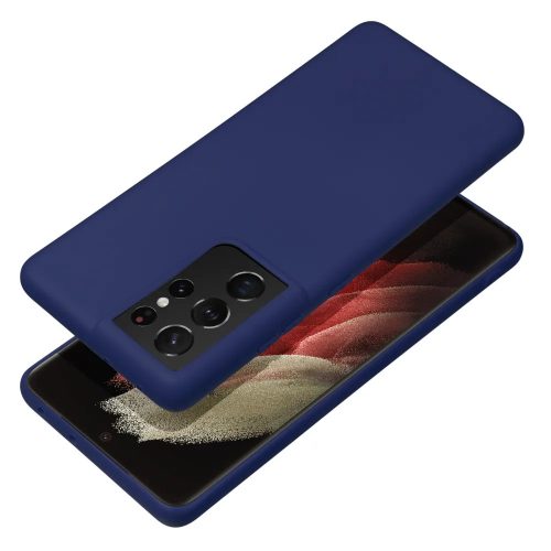 Soft Case Samsung Galaxy A35 hátlap, tok, sötétkék