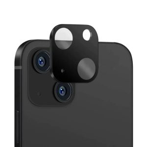 iPhone 14 Camera kameravédő üvegfólia (tempered glass), fekete