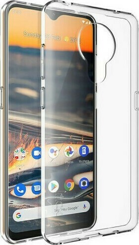 Nokia 5.3 Super Slim 0.5mm szilikon hátlap, tok, átlátszó