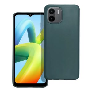 Matt Case Xiaomi Redmi A1/Redmi A2 hátlap, tok, sötétzöld