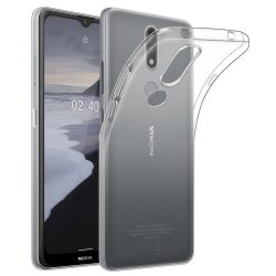   Nokia 2.4 Super slim 0.5mm szilikon hátlap, tok, átlátszó