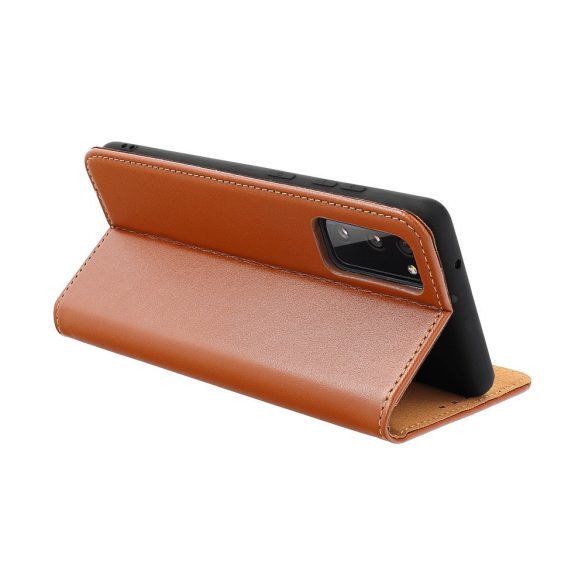 Leather Case Xiaomi Mi 11 Lite/11 Lite 5G oldalra nyíló tok, barna