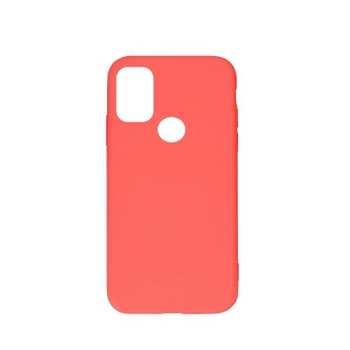 Silicone Soft Case Samsung Galaxy A21s hátlap, tok, rózsaszín