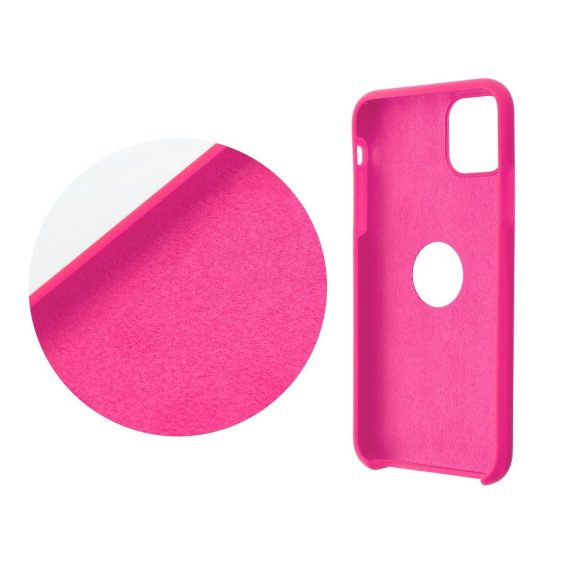 Silicone Case Samsung Galaxy A21s hátlap, tok, rózsaszín