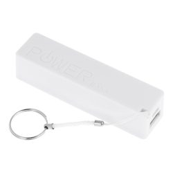   PERFUME Power Bank hordozható külső akkumulátor, 2600mAh, fehér