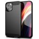 Carbon Case Iphone 11 Pro hátlap, tok, fekete