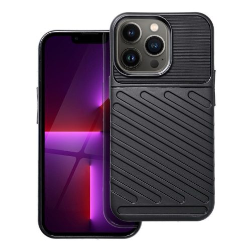 Thunder Case ütésálló tok iPhone 13 Pro, fekete