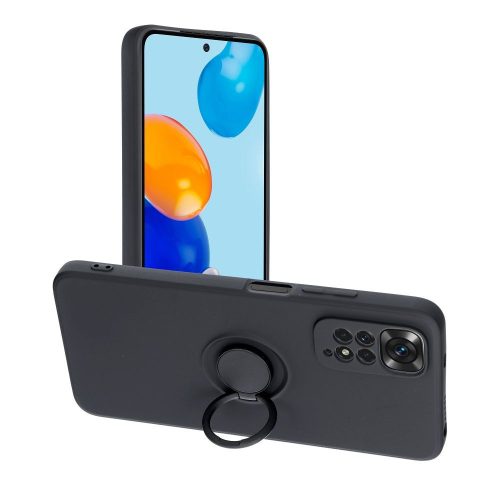 SILICONE RING tok XIAOMI Redmi Note 11/11S, fekete