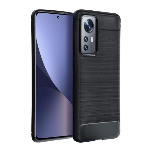 Carbon Case Xiaomi Redmi Note 11/11S hátlap, tok, fekete