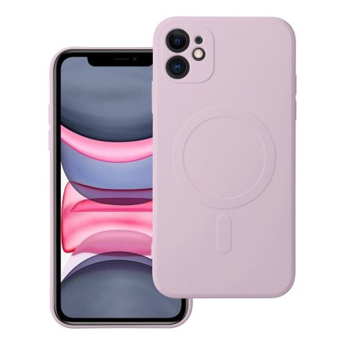 SILICONE MAG COVER tok, MagSafe iPhone 11, rózsaszín