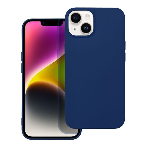 Soft Case TPU hátlap, tok iPhone 14, sötétkék