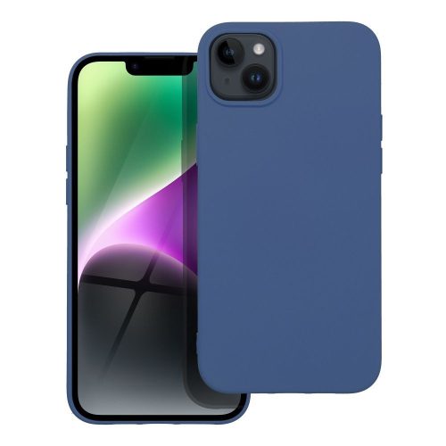 SILICONE tok iPhone 14 Plus, kékre