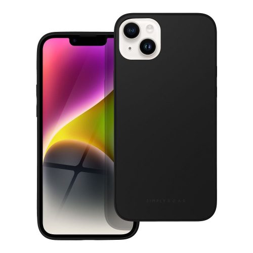 Roar matt üveg tok iPhone 14 Plus, fekete