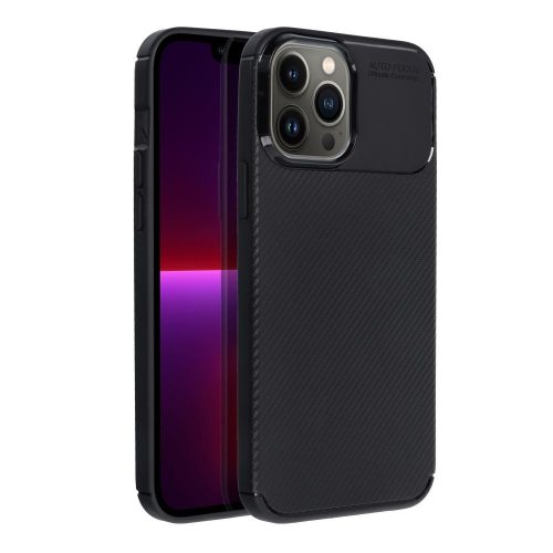 CARBON PREMIUM tok iPhone 13 Pro, fekete