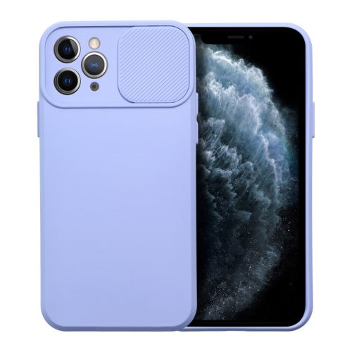 SLIDER kameravédős, ütésálló tok iPhone 11 Pro, lila