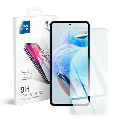 Blue Star edzett üvegfólia (2D nem teljes kijelzős sík üvegfólia) XIAOMI Redmi Note 12 Pro+