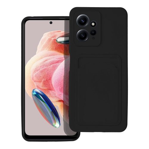 Card case kártyatartó tok XIAOMI Redmi NOTE 12 4G, fekete