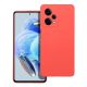 SILICONE case tok XIAOMI Redmi Note 12 Pro 5G, piros