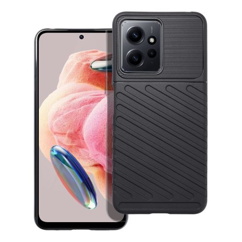 Thunder Case ütésálló tok XIAOMI Redmi Note 12 4GC, fekete