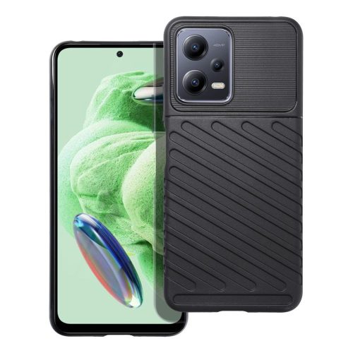 Thunder Case ütésálló tok XIAOMI Redmi Note 12 5G, fekete