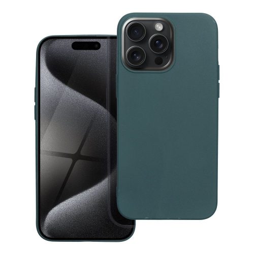 Matt TPU tok iPhone 15 Pro, zöld