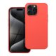 SILICONE case tok iPhone 15 Pro Max, piros