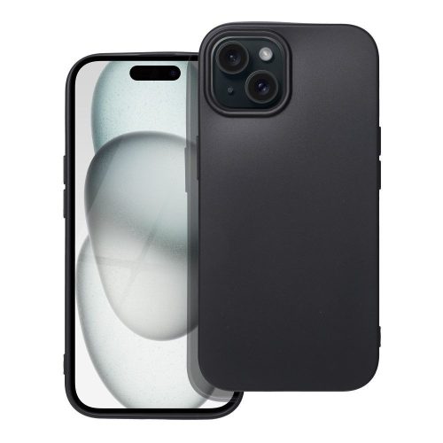 Soft Case TPU hátlap, tok iPhone 15, fekete