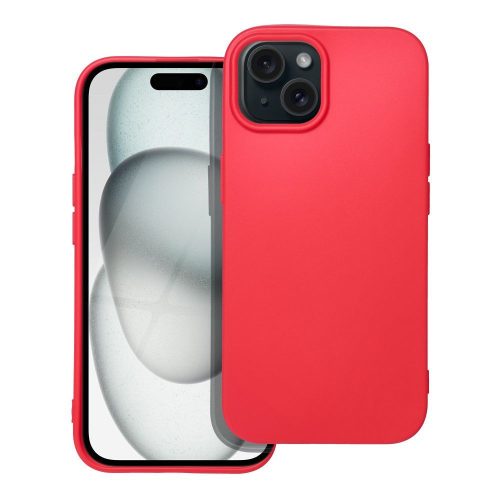 Soft Case TPU hátlap, tok iPhone 15, piros