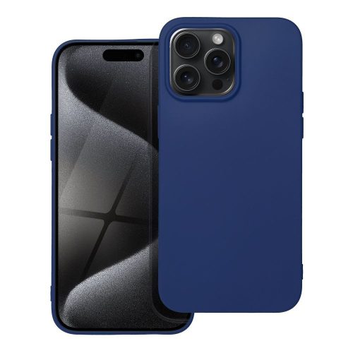 Soft Case TPU hátlap, tok iPhone 15 Pro Max, sötétkék