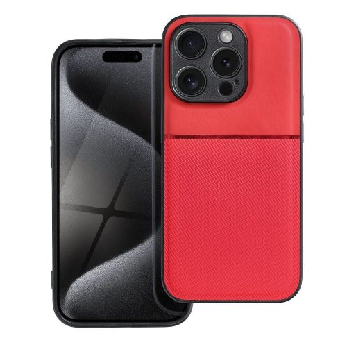 NOBLE Case tok iPhone 15 Pro, piros