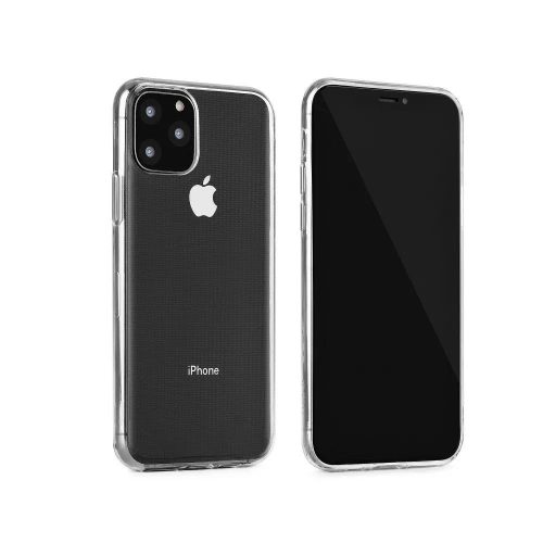 Super Slim 0,5 mm szilikon hátlap, tok IPHONE 15, átlátszó