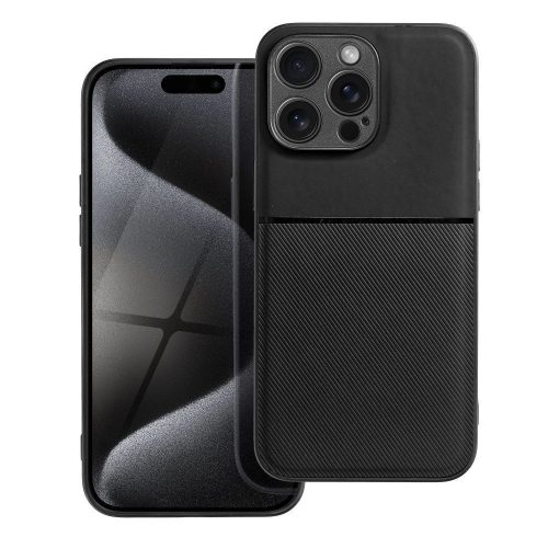 NOBLE Case tok iPhone 15 Pro Max, fekete