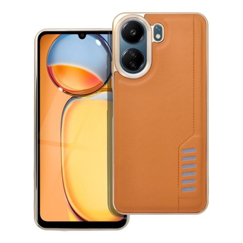 MILANO Case tok Xiaomi Redmi 13C/POCO C65 tok, barna