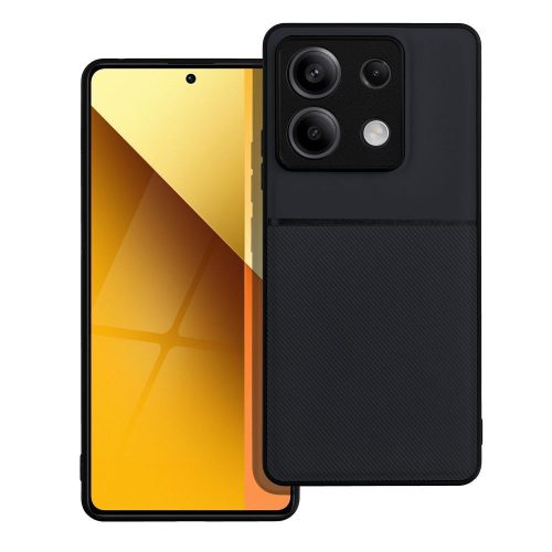 NOBLE Case tok XIAOMI Redmi Note 13 5G, fekete