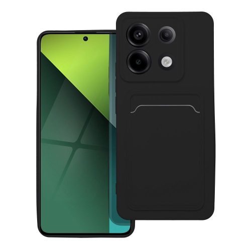 Card case kártyatartó tok XIAOMI Redmi NOTE 13 Pro 5G, fekete