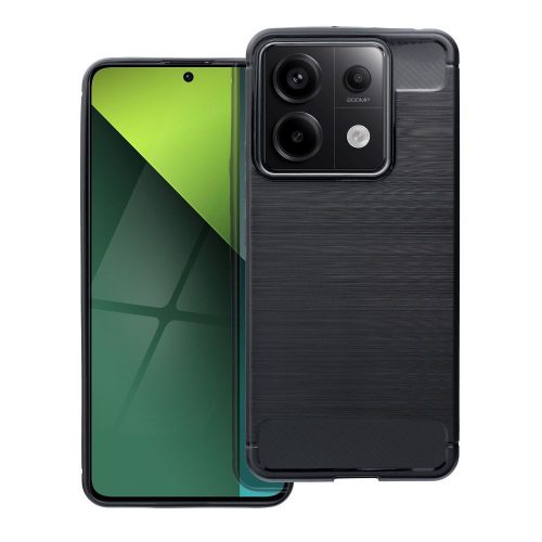 Carbon Case Xiaomi Redmi Note 13 Pro 5G hátlap, tok, fekete