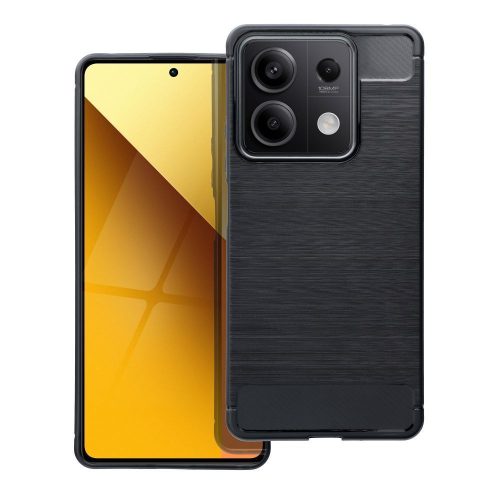 Carbon Case Xiaomi Redmi Note 13 5G hátlap, tok, fekete