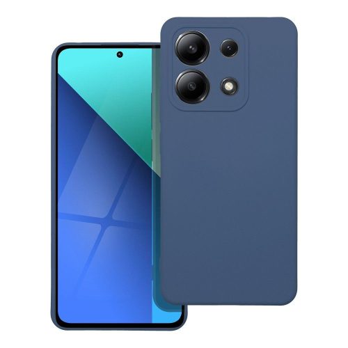 SILICONE case tok XIAOMI Redmi Note 13 4G, kék