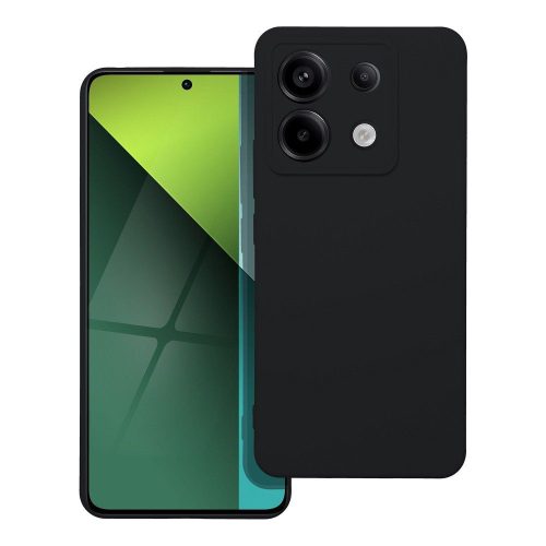 SILICONE case tok XIAOMI Redmi Note 13 Pro 5G, fekete