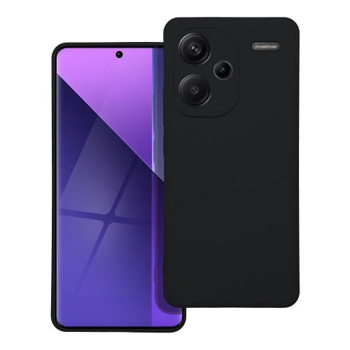 SILICONE case tok XIAOMI Redmi Note 13 Pro Plus 5G, fekete