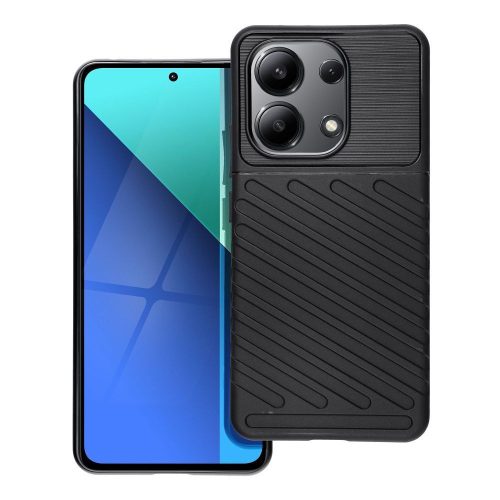 Thunder Case ütésálló tok XIAOMI Redmi Note 13 4GC, fekete