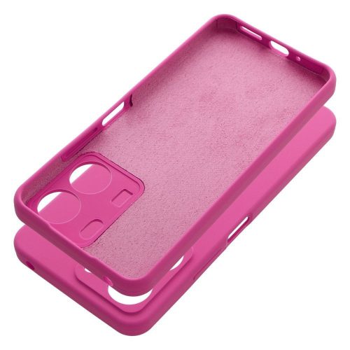 SILICONE case tok, 2mm XIAOMI REDMI 13C, rózsaszín