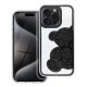 TEDDY BEAR tok iPhone 15 Pro, fekete