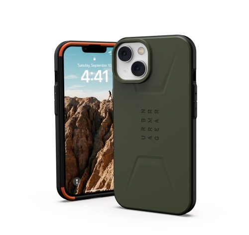 UAG – Civilian MagSafe iPhone 14 Plus hátlap, tok, zöld