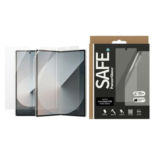 SAFE by PanzerGlass Samsung Z Fold 6 F956, 2in1, Ultra Wide-Fit + TPU Classic Fit kijelzővédő üvegfólia