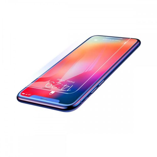 Baseus 2D Tempered Glass iPhone 11 Pro Max/Xs Max 0.3mm nem teljes kijelzős edzett üvegfólia, 9H keménységű, átlátszó