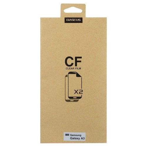 Baseus Clear Film Screen Guard Samsung Galaxy A3 kijelzővédő fólia, átlátszó