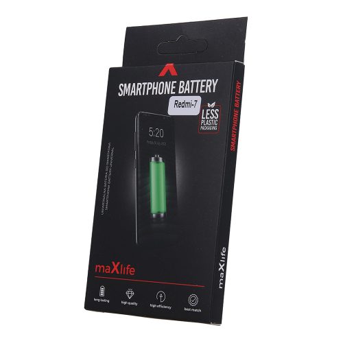 Maxlife akkumulátor Xiaomi Redmi 7/Redmi Note 8/8T BN46 4000mAh Xiaomi Redmi 7/Redmi Note 8/8T BN46 4000mAh