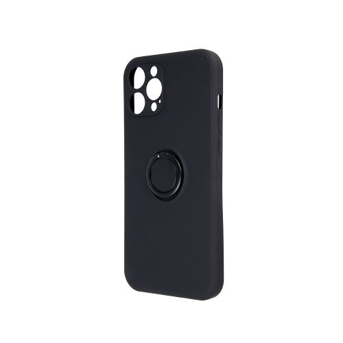 Finger Grip Case hátlap, tok Xiaomi Redmi 13C 4G, fekete