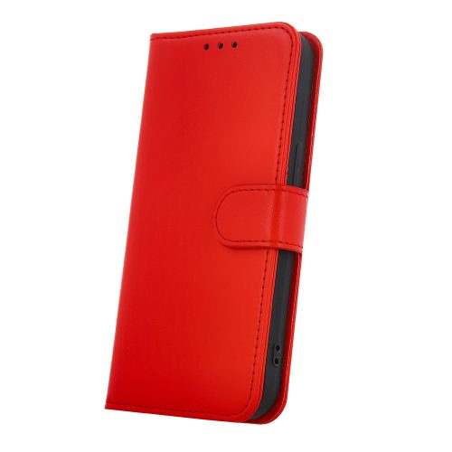 Smart Classic oldalra nyíló tok Xiaomi Redmi 13C 4G/13C 5G, piros